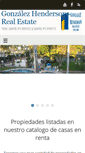 Mobile Screenshot of gh-realestate.com