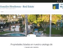 Tablet Screenshot of gh-realestate.com